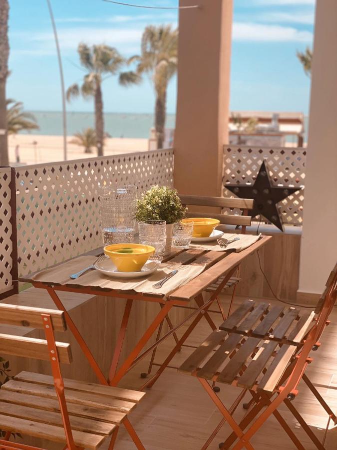 Apartamento SIBS MARITIMO-1ª Linea de Playa Sanlúcar de Barrameda Exterior foto
